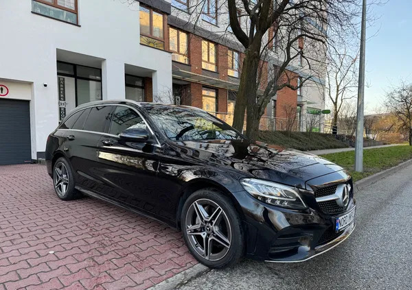 mazowieckie Mercedes-Benz Klasa C cena 126900 przebieg: 99730, rok produkcji 2019 z Nowy Targ